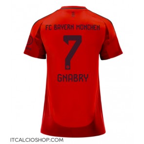 Bayern Munich Serge Gnabry #7 Prima Maglia Femmina 2024-25 Manica Corta